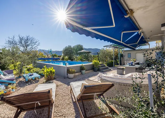 Ferienhaus House With A Swimming Pool Opuzen, Neretva Delta - Usce Neretve - 8818 Opuzen (Dubrovnik-Neretva)